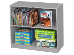 Flex-Space 2-Shelf All-Purpose Storage Unit - Gray