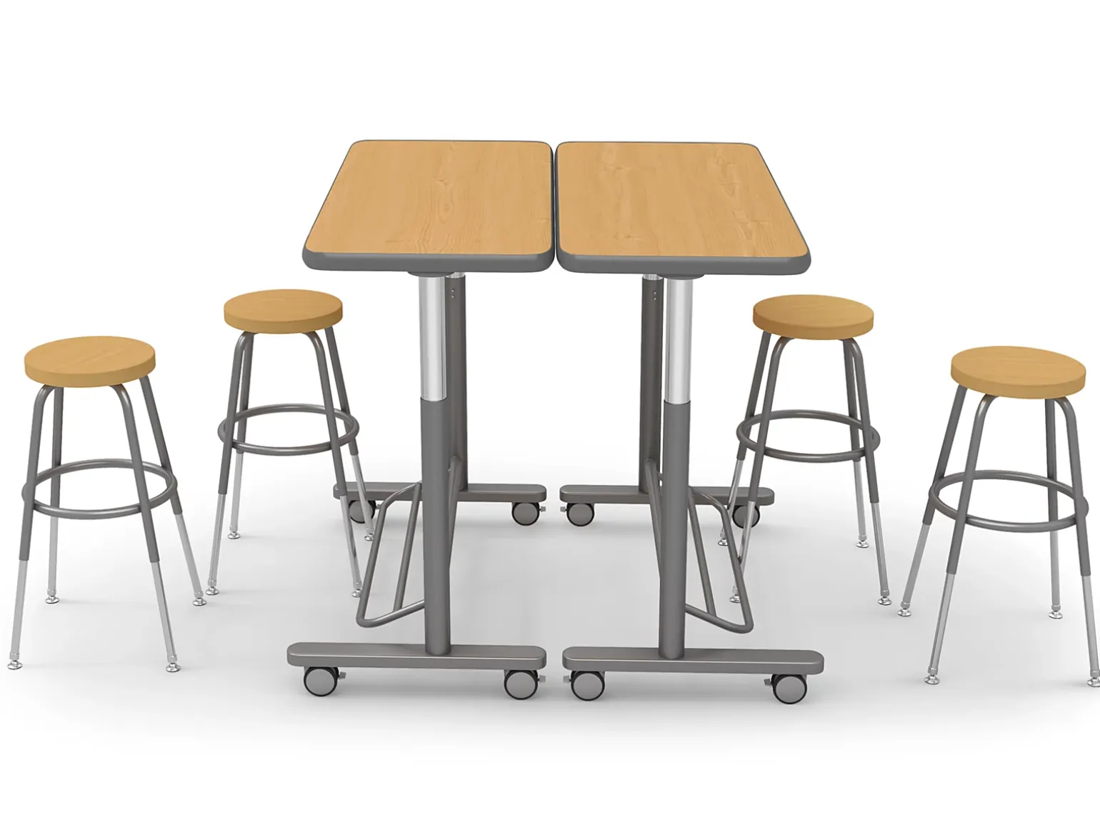 Flex-Space Standing Desk Small-Group Zone