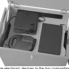 Flex-Space Store-It-All Mobile Locking Media Tower - Gray