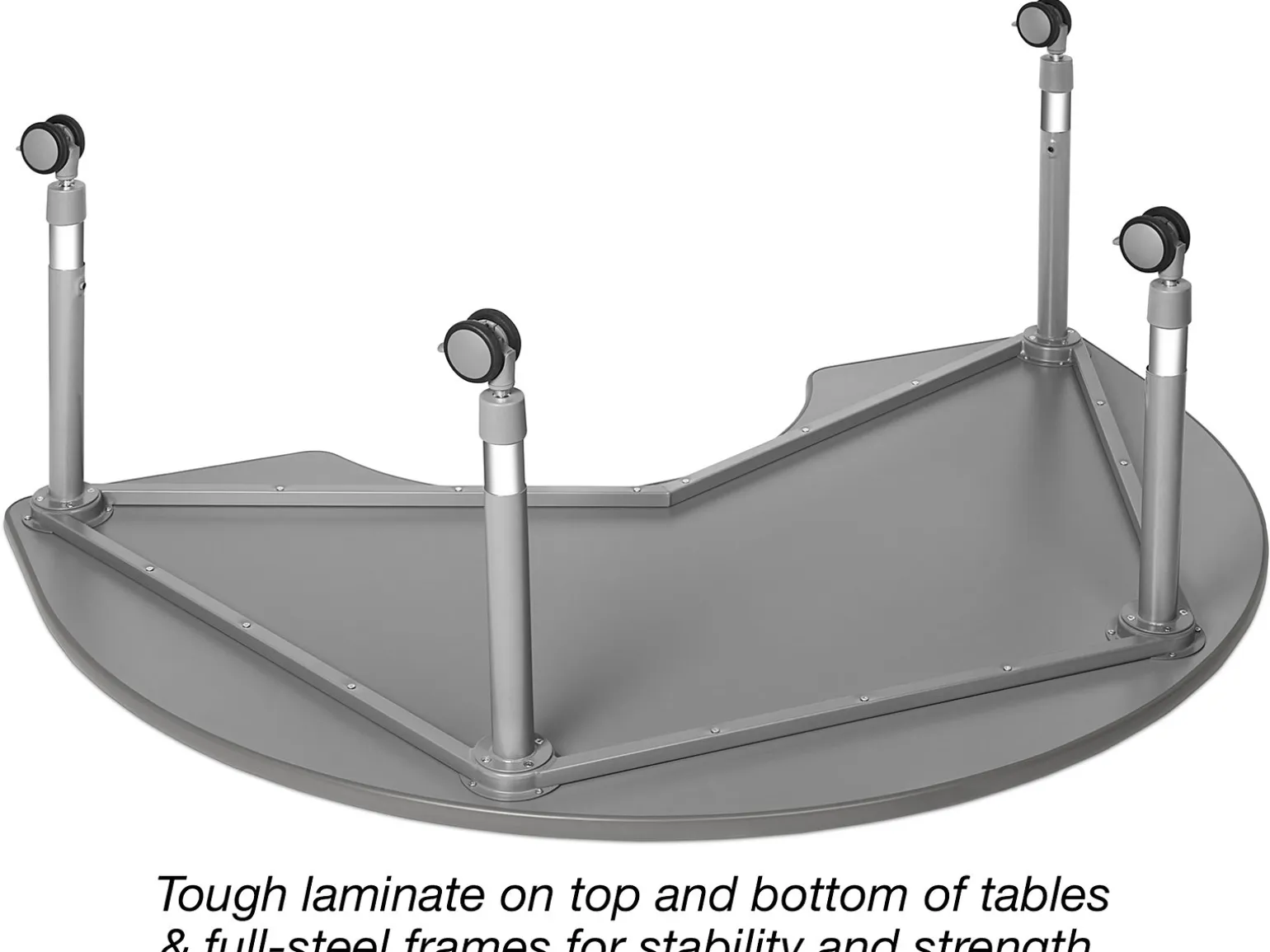 Flex-Space Write & Wipe Mobile Group Table
