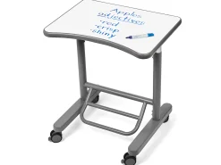 Flex-Space Write & Wipe Mobile Standing Desk