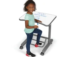 Flex-Space Write & Wipe Mobile Standing Desk