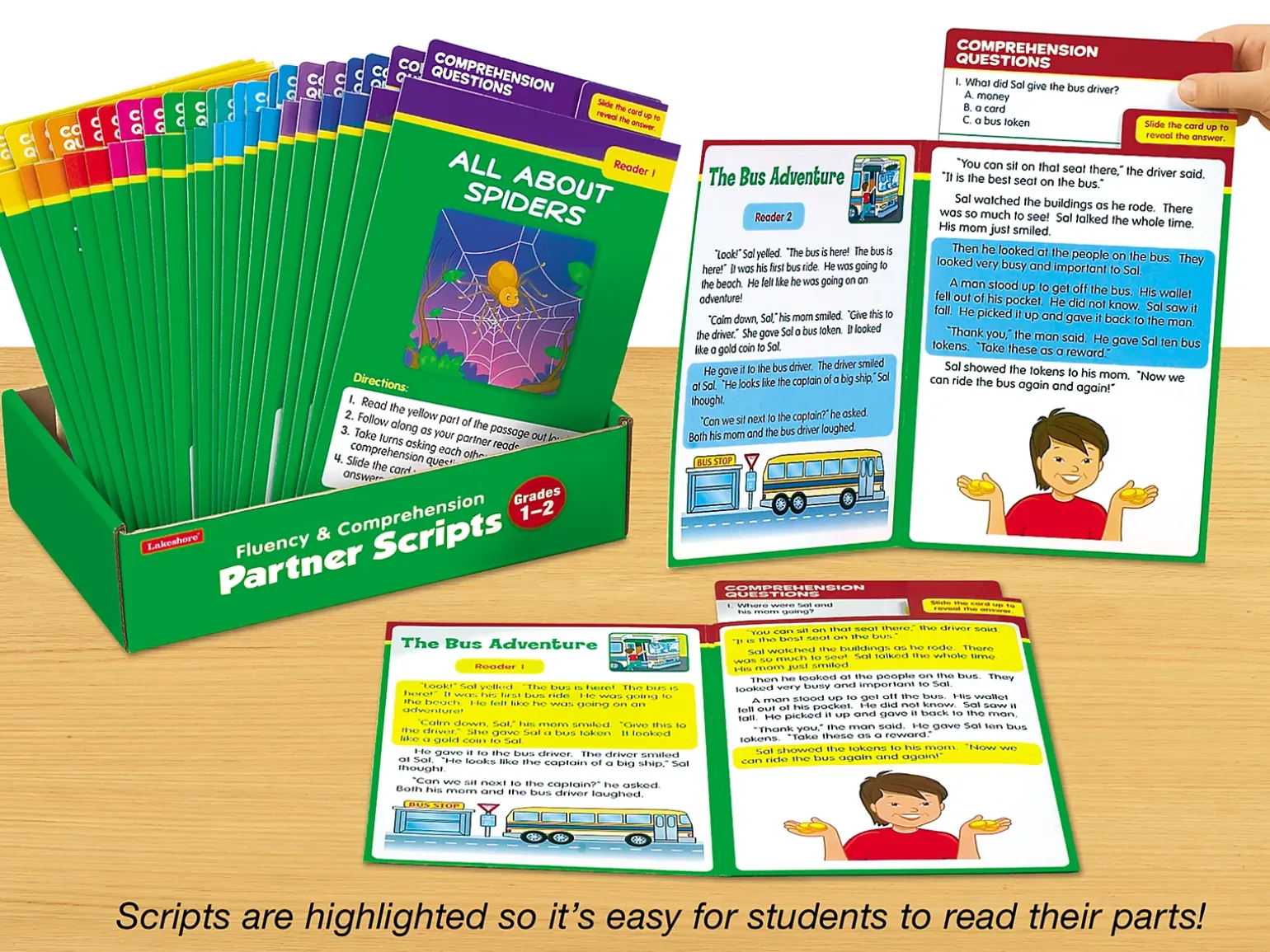 Fluency & Comprehension Partner Scripts - Gr. 1-2