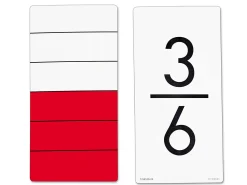 Fraction Fun Flash Cards- 96 Cards