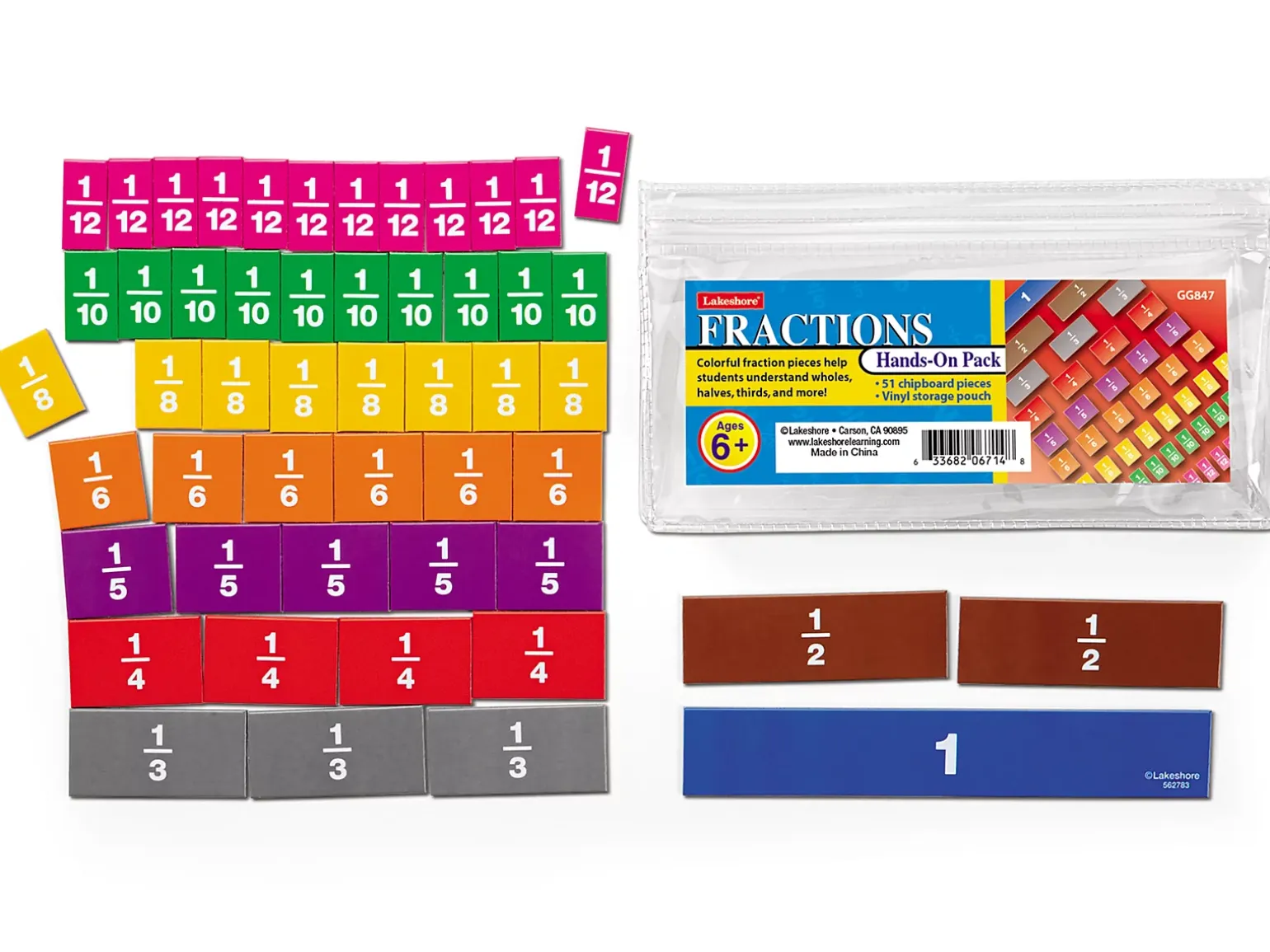 Fractions Hands-On Student Pack