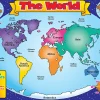 Friendly Write & Wipe World Map Poster