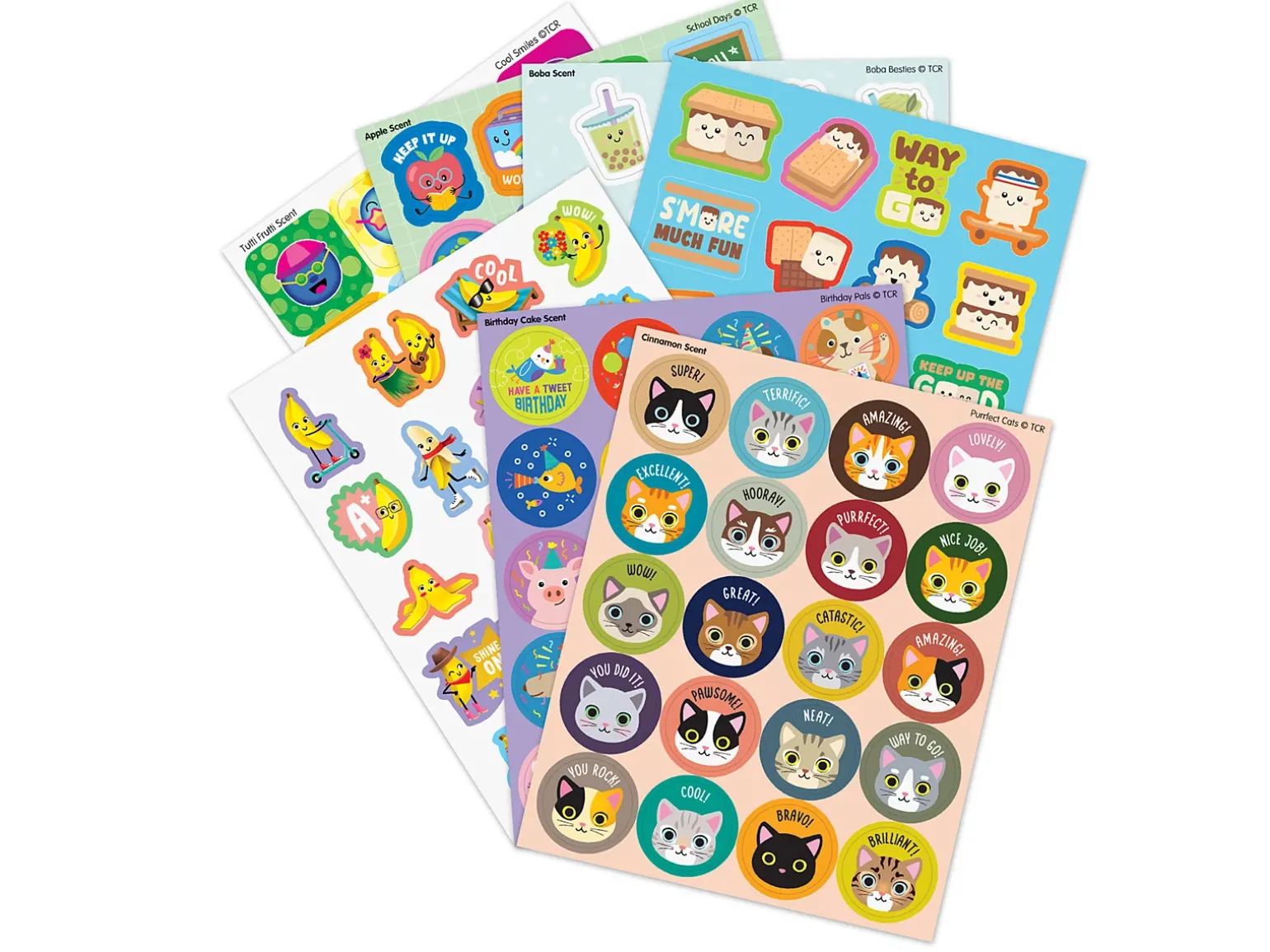 Fun Favorites Scented Stickers - Variety Pack