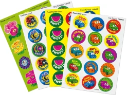 Fun Friends Scented Motivational Stickers - Variety Pack