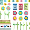 Garden of Good Manners Bulletin Board Set