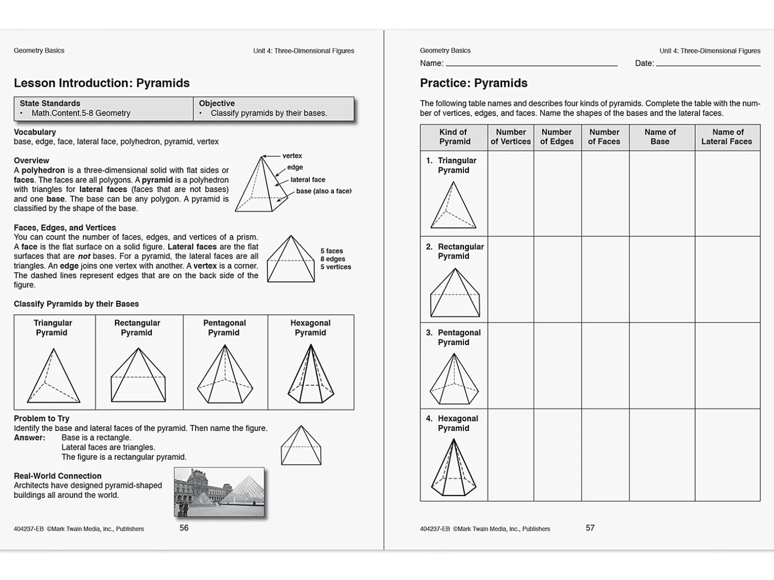 Geometry Basics Workbook