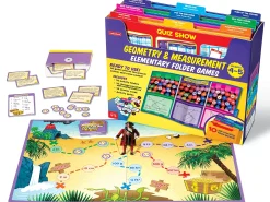 Geometry & Measurement Folder Game Library - Gr. 4-5