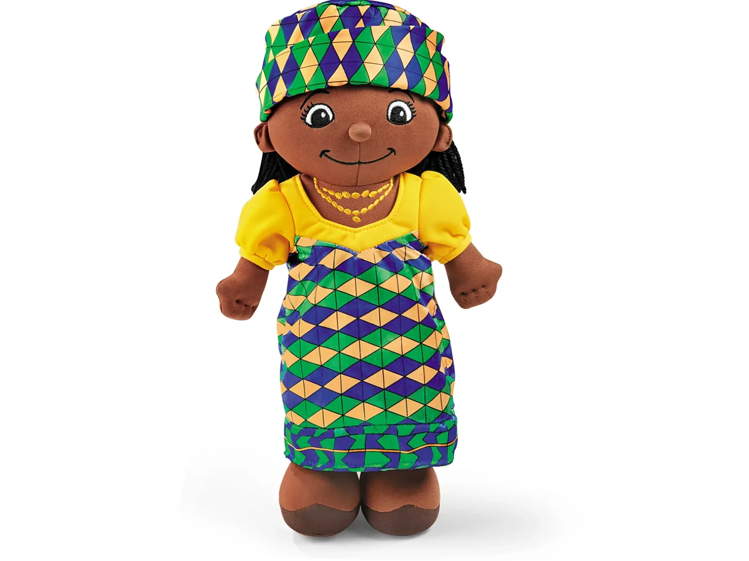 Ghanaian Girl Washable Doll