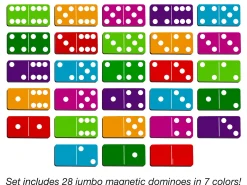 Giant Magnetic Dominoes