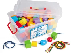 Giant Plastic Beads and Laces