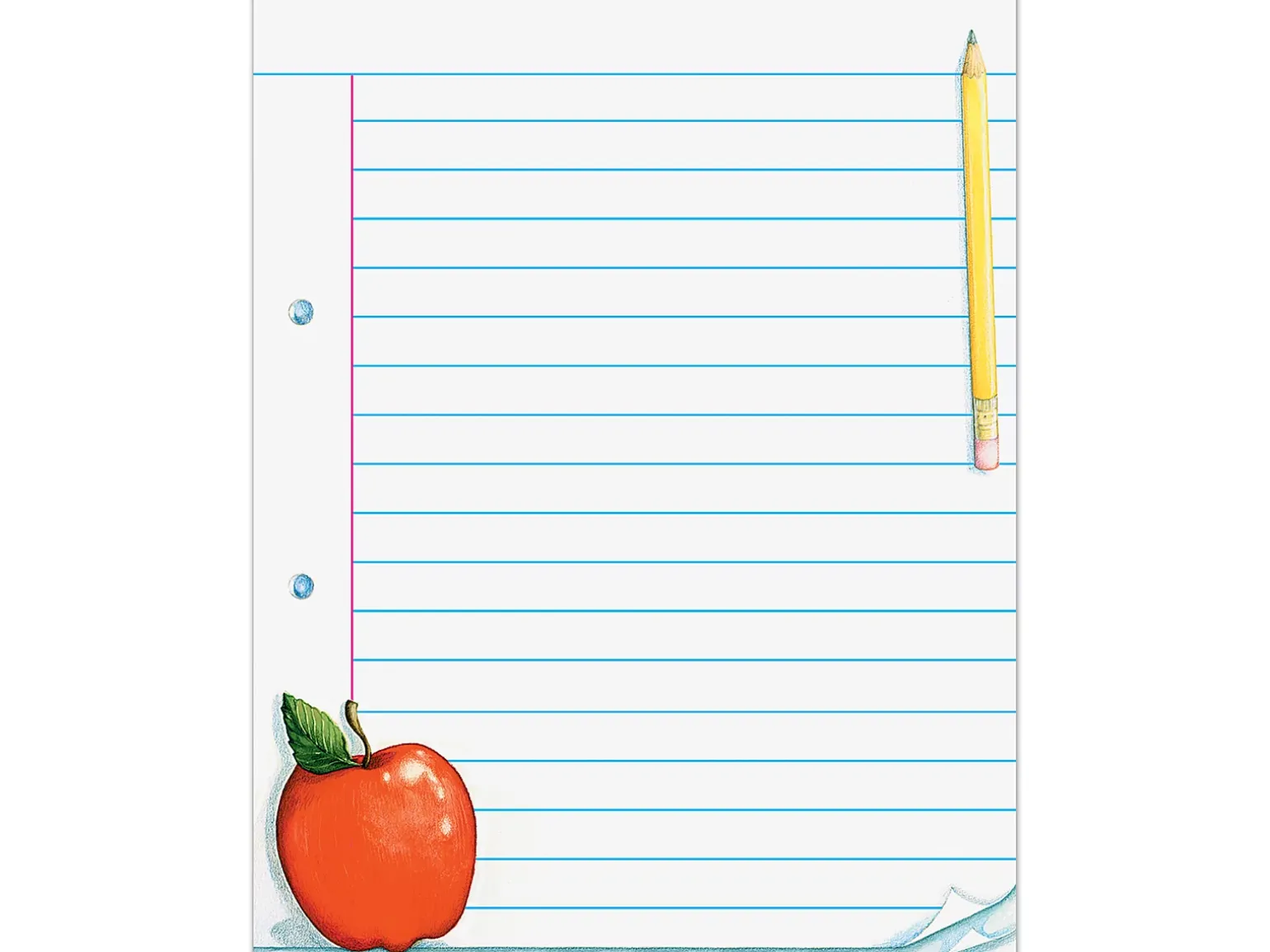 Giant Ruled Notepad Page