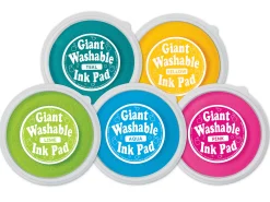 Giant Washable Color Ink Pads - Set 2