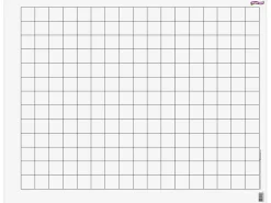 Giant Write & Wipe 1.5" Graph & Array Chart