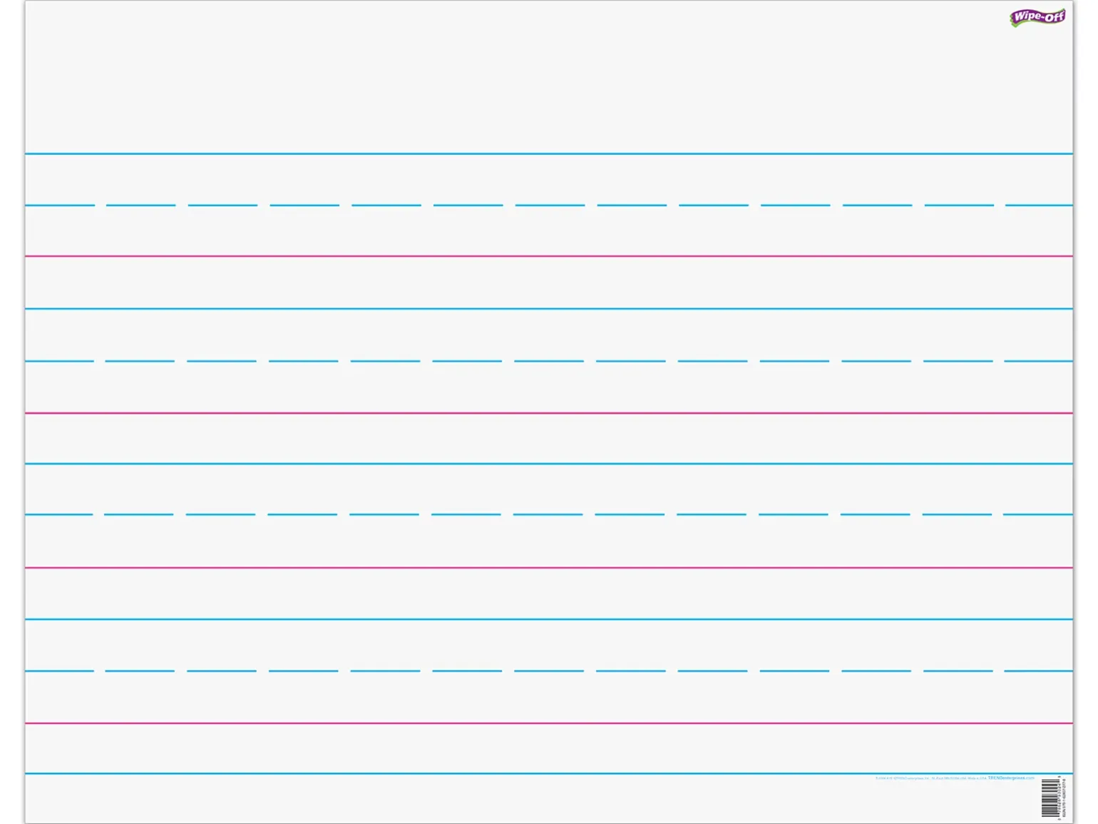Giant Write & Wipe Handwriting Pages