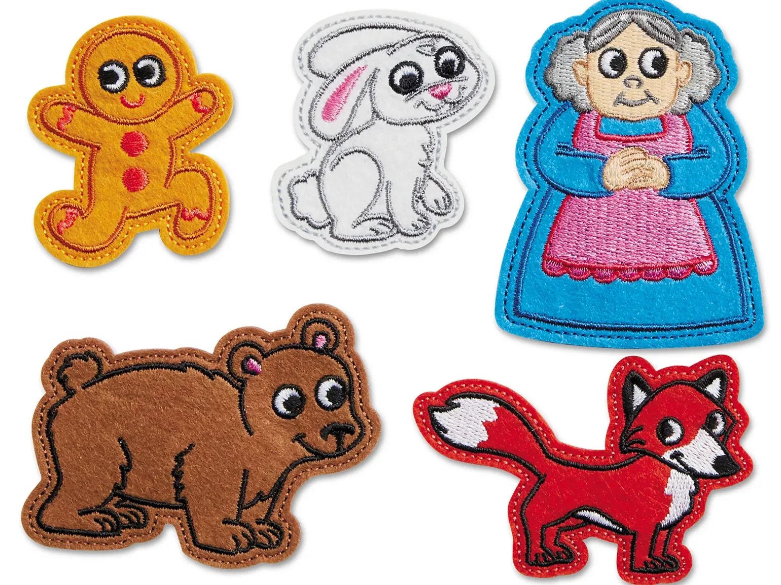 Gingerbread Man Storytelling Puppets