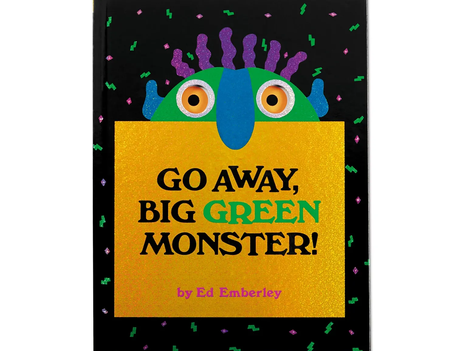 Go Away, Big Green Monster! Hardcover Book