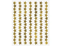 Gold Star Mini Stickers