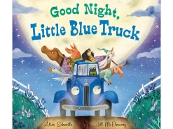 Good Night, Little Blue Truck Hardcover Book