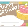 Good to Grow Birthday Certificates