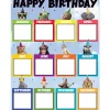 Go Wild Animals Birthday Chart