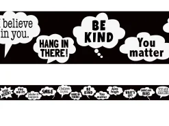 Go Wild Animals Speech Bubble Border