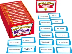 Grab & Match Leveled Algebraic Thinking Quickies - Gr. 4-5