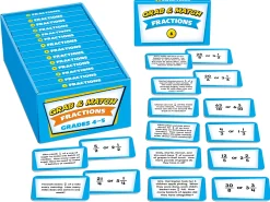 Grab & Match Leveled Fractions Quickies - Gr. 4-5