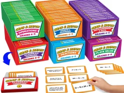 Grab & Match Leveled Math Quickies - Gr. 4-5 - Complete Set