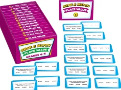 Grab & Match Leveled Place Value Quickies - Gr. 4-5