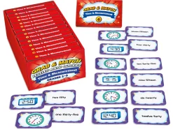 Grab & Match Leveled Time & Measurement Quickies - Gr. 2-3