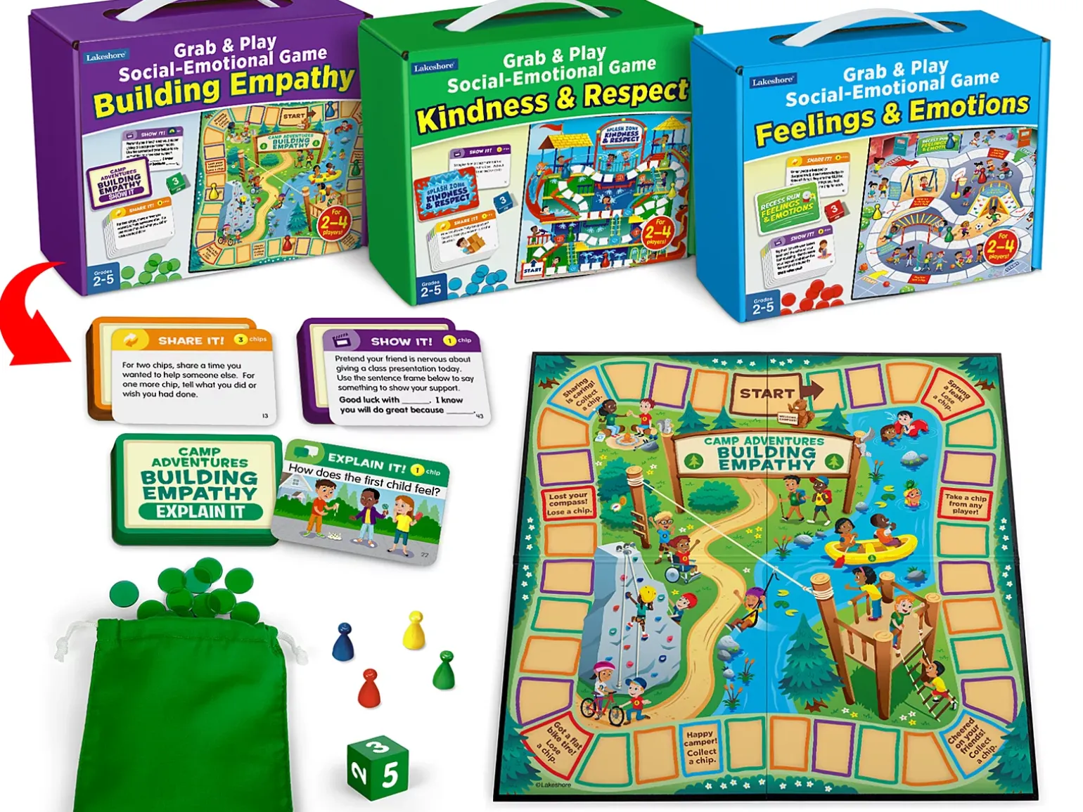 Grab & Play Social-Emotional Games - Complete Set