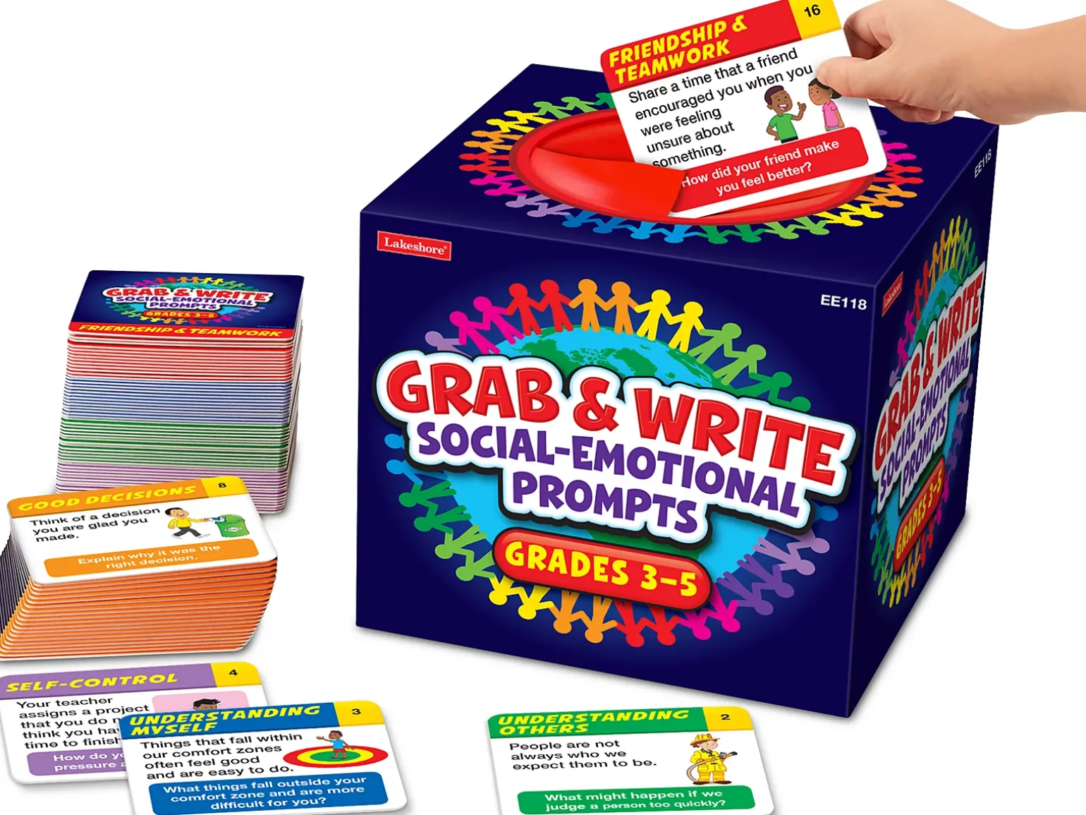 Grab & Write Social-Emotional Prompts - Gr. 3-5