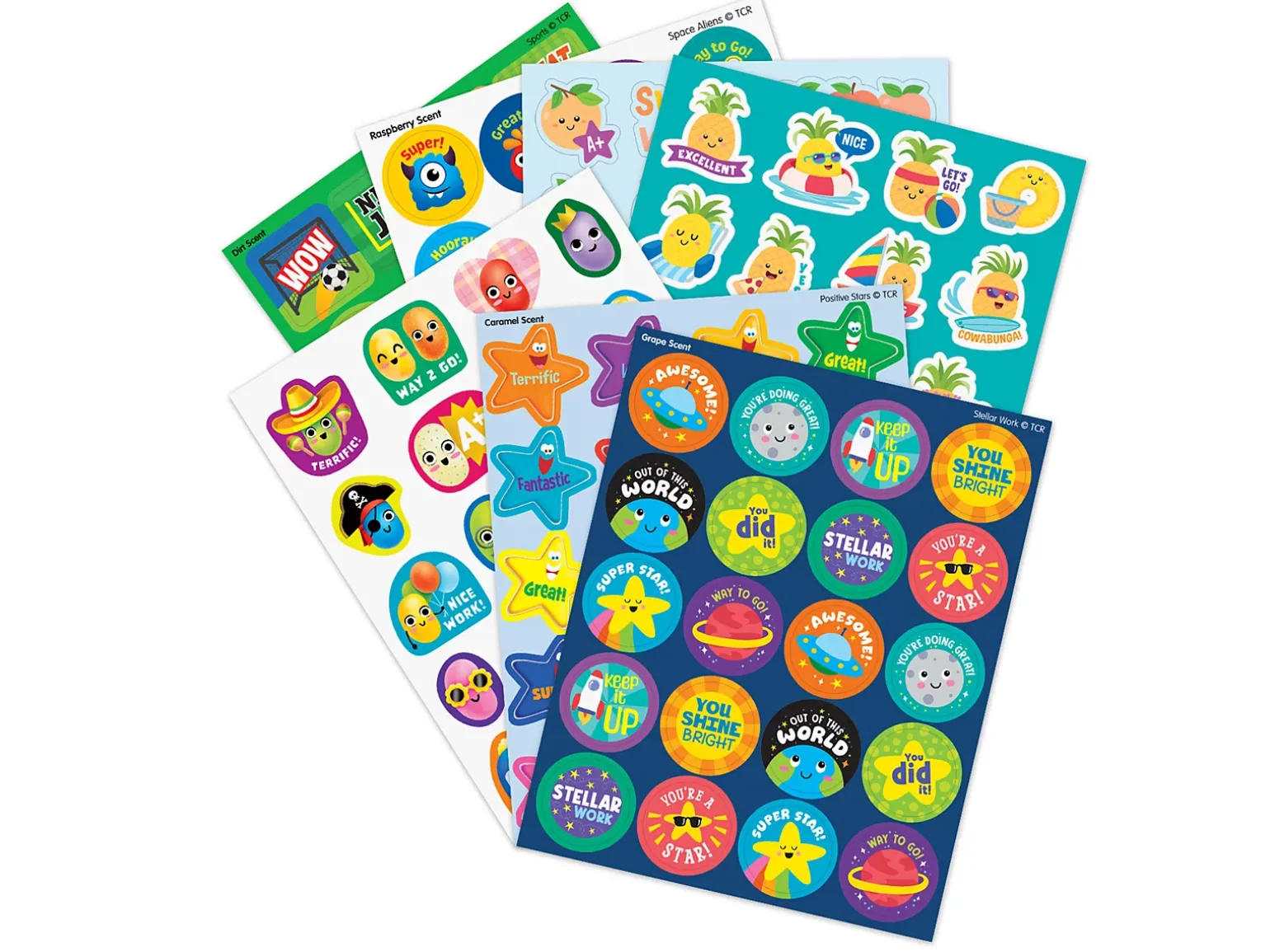 Great Job Scented Stickers - Variety Pack