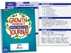Growth Mindset Daily Practice Journal - Gr. 3-5