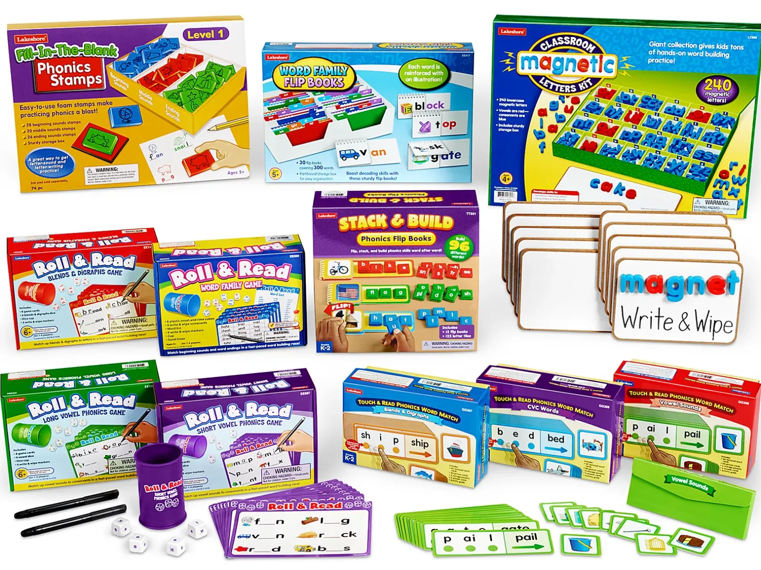 Hands-On Phonics Learning Bundle - K-Gr. 3
