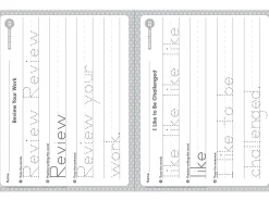 Handwriting Practice Workbook - K-Gr. 1