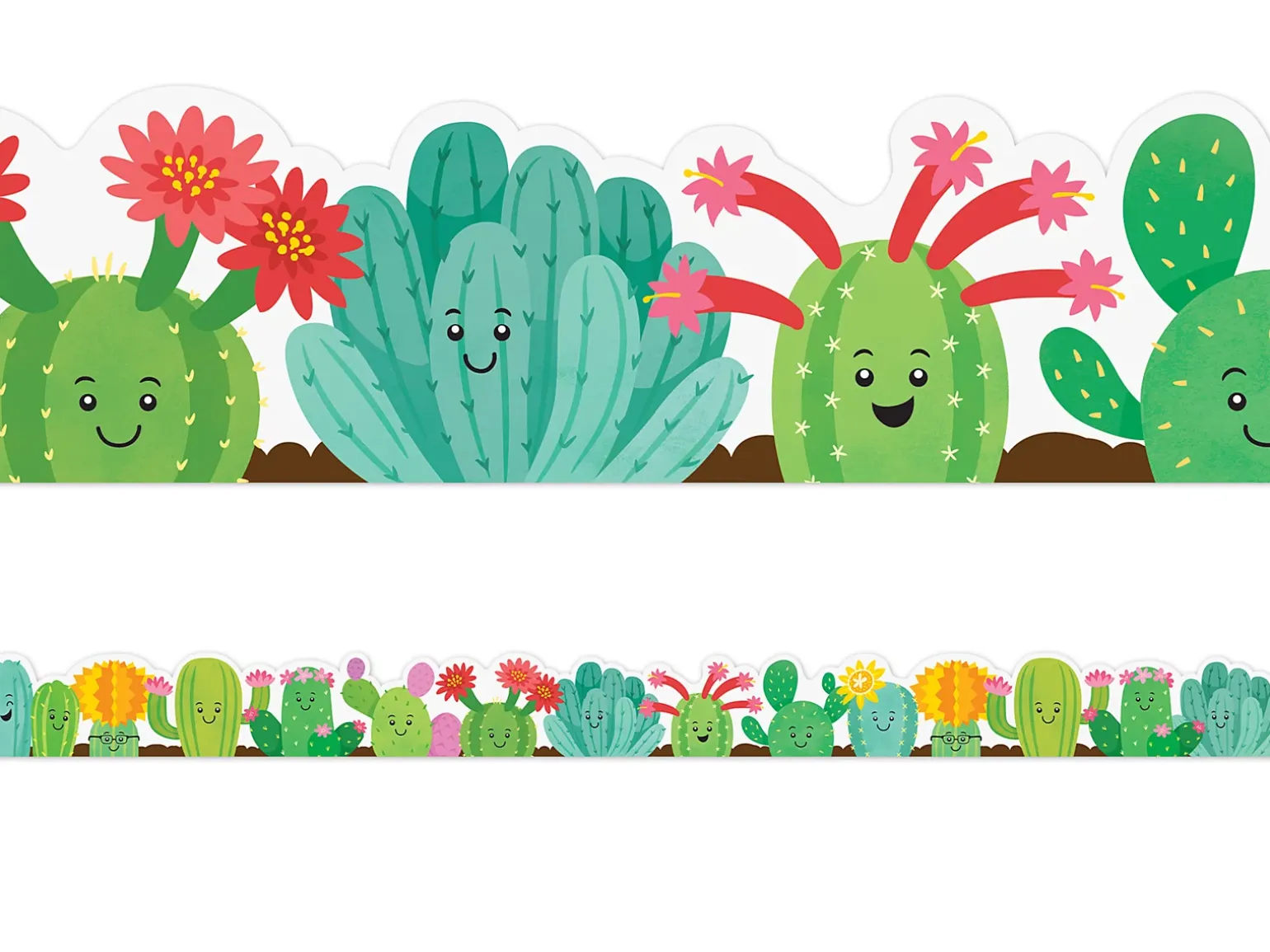 Happy Cactus Crew Border