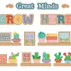 Happy Cactus Crew Growth Mindset Bulletin Board Set