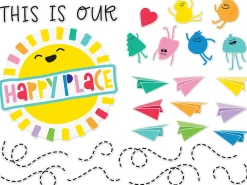 Happy Place Bulletin Board Set