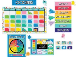 Happy Place Calendar Bulletin Board Set