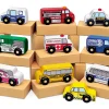 Hardwood Community Vehicles - Set of 10