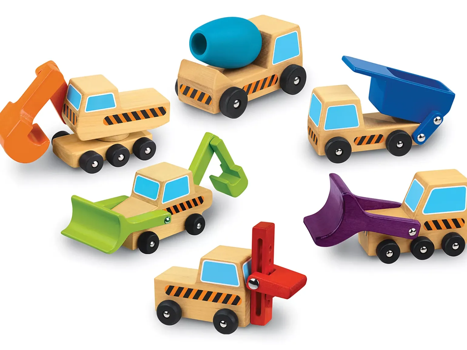 Hardwood Construction Vehicles