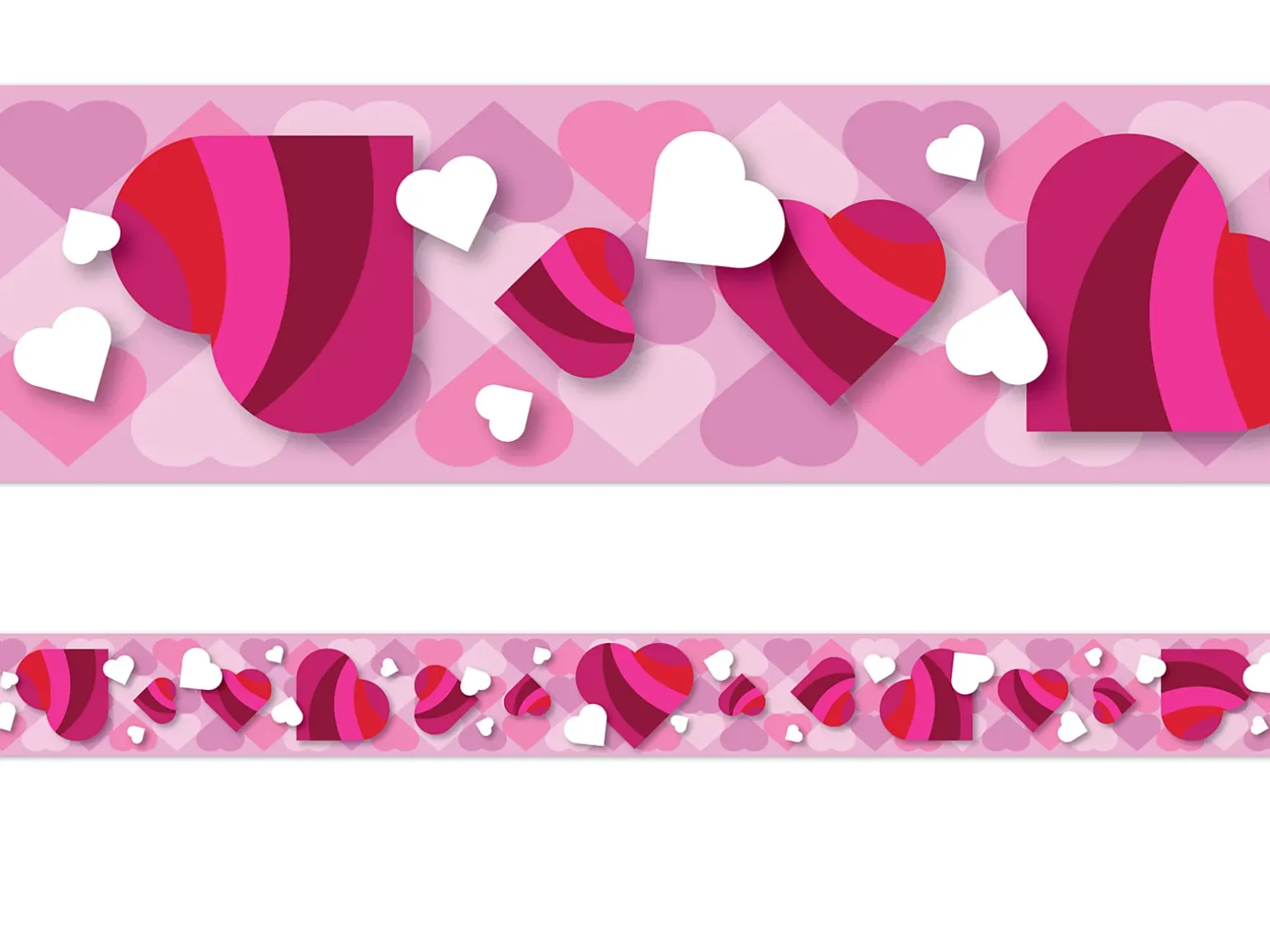 Hearts & Clovers Double-Sided Holiday Border