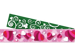 Hearts & Clovers Double-Sided Holiday Border
