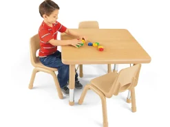 Heavy-Duty Adjustable Square Tables