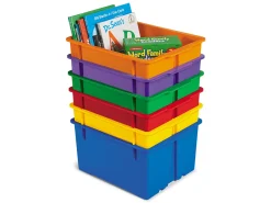 Heavy-Duty Book Bins